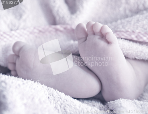 Image of baby foot