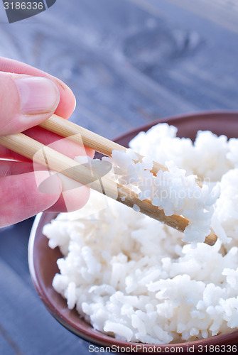 Image of boiled rice