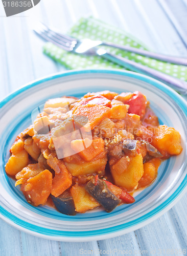 Image of baked vegetables