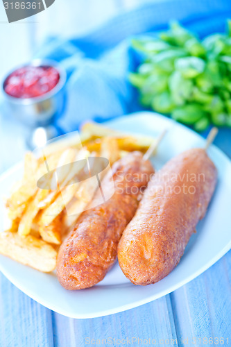 Image of corndogs