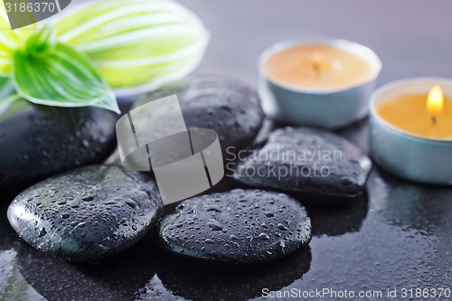 Image of black stones