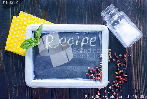 Image of board for recipe