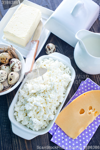 Image of dairy products