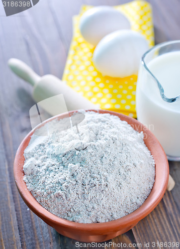 Image of ingredients for dough