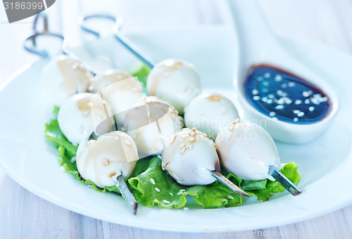 Image of quail eggs