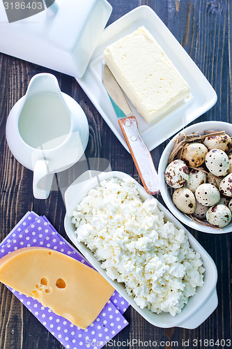 Image of dairy products