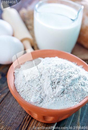 Image of ingredients for dough
