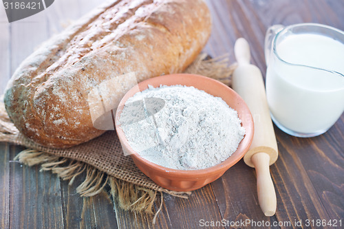 Image of ingredients for dough