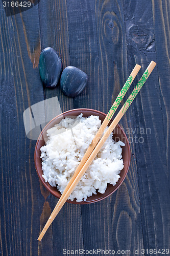 Image of boiled rice