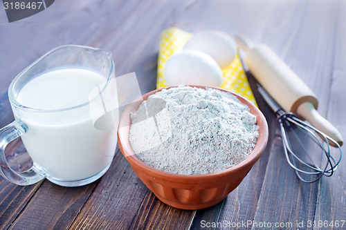 Image of ingredients for dough