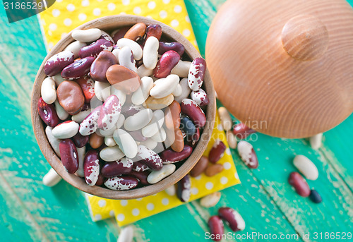 Image of raw beans