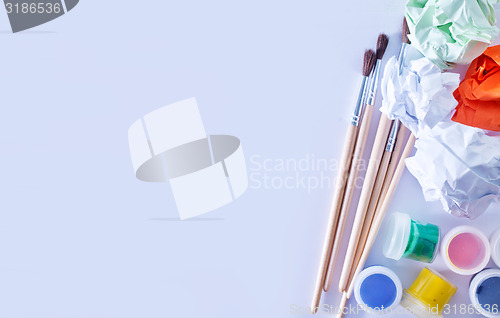 Image of color paint