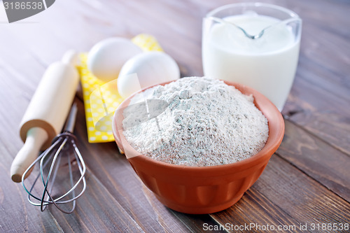 Image of ingredients for dough