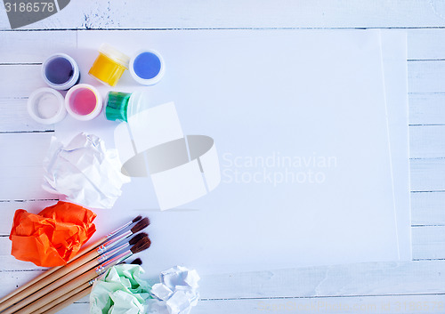 Image of color paint