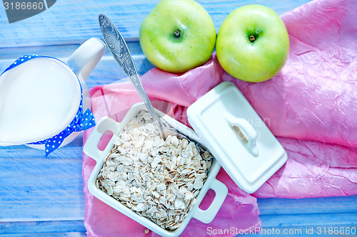 Image of oat flakes