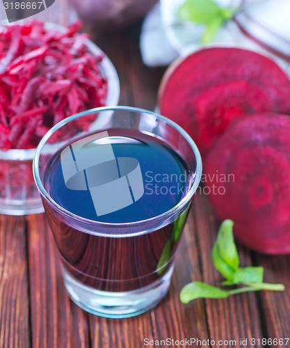 Image of beet juice