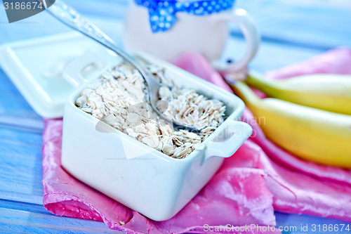 Image of oat flakes
