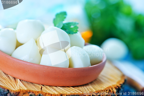 Image of scamorza cheese