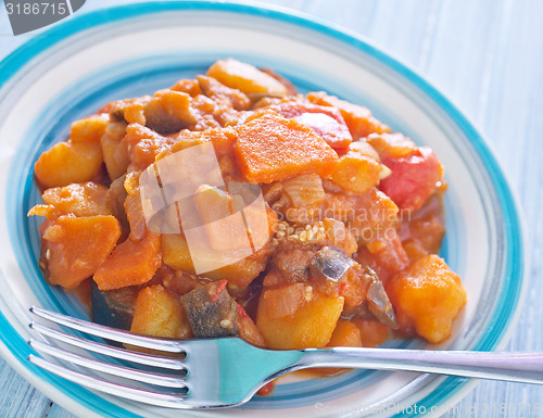 Image of baked vegetables