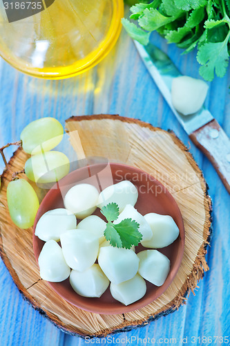 Image of scamorza cheese
