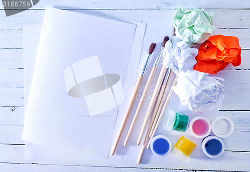 Image of color paint