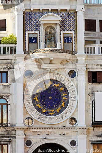 Image of Venice astrology clock