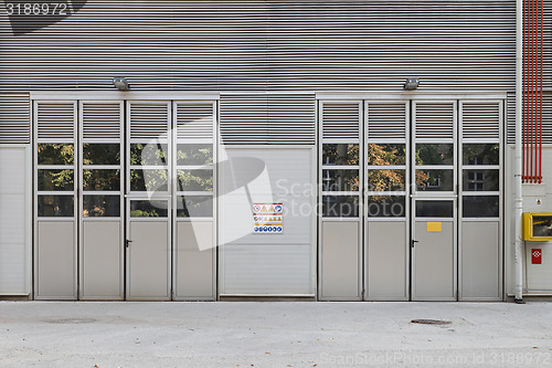 Image of Factory doors