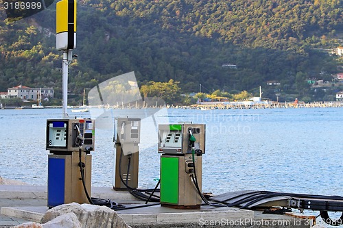 Image of Marine fuel station