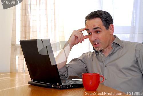 Image of Man with laptop