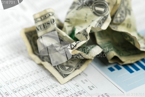Image of Money finance chart