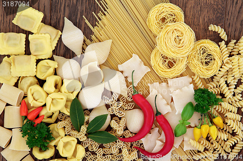 Image of Pasta with Herbs and Spice