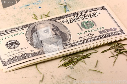 Image of american money dollars 