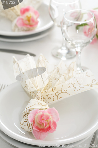 Image of Fine table setting