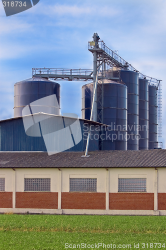 Image of Storage silos