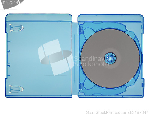 Image of Bluray disc isolated