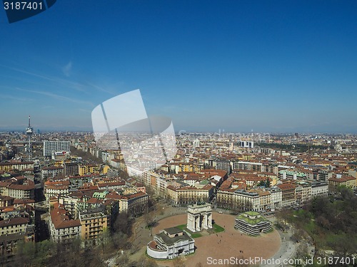 Image of Milan aerial view