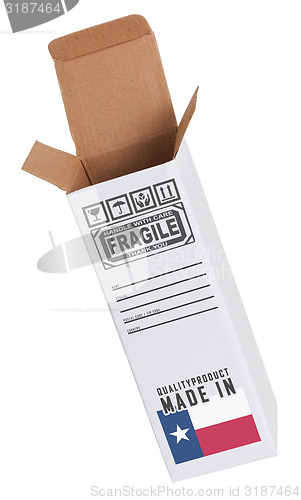 Image of Concept of export - Product of Texas
