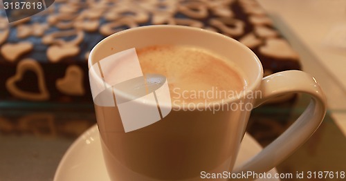 Image of  big cup of coffee