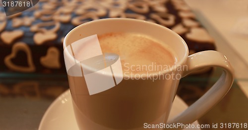 Image of  big cup of coffee