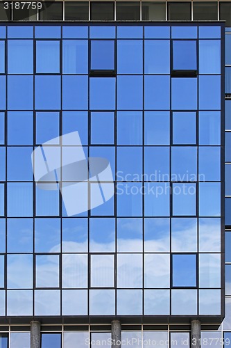 Image of Blue building
