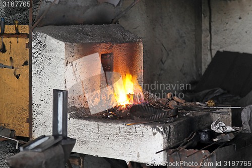 Image of Blacksmith forge