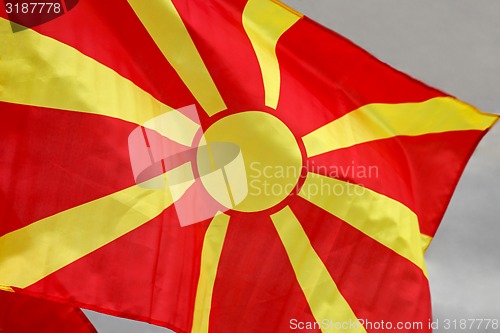 Image of Macedonia flag