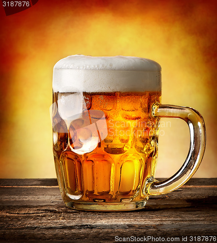 Image of Figured mug of beer