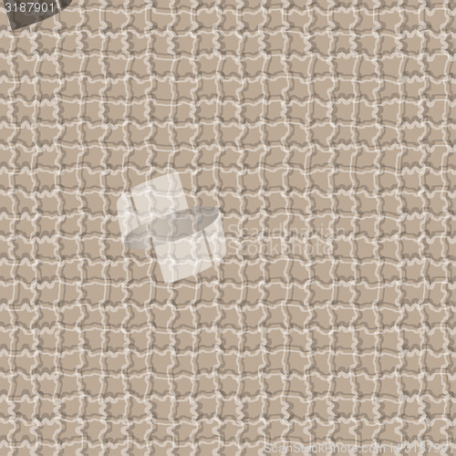 Image of Vector checkered seamless brown textured background