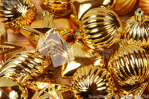 Image of Christmas baubles