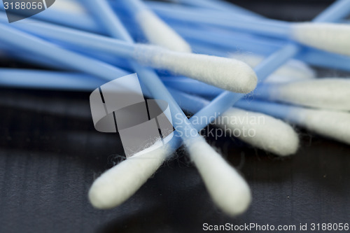 Image of Random pile of cotton ear buds