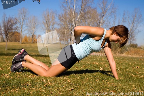 Image of One-armed pushups