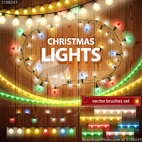 Image of Christmas Lights Decorations Set