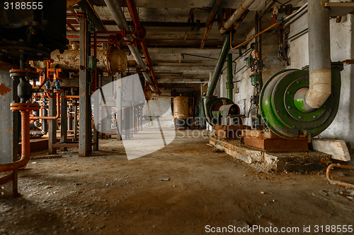 Image of Dark and abandoned place