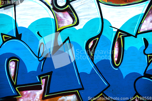 Image of Seamless graffiti pattern 